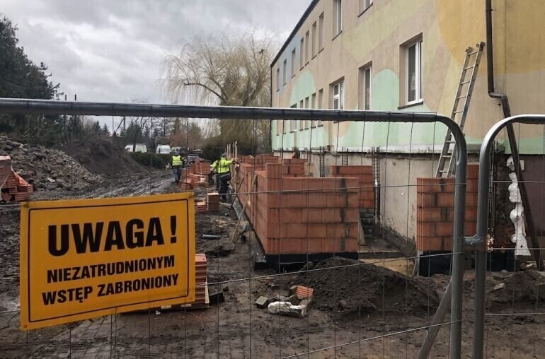 W Wolborzu przebudowują przedszkole