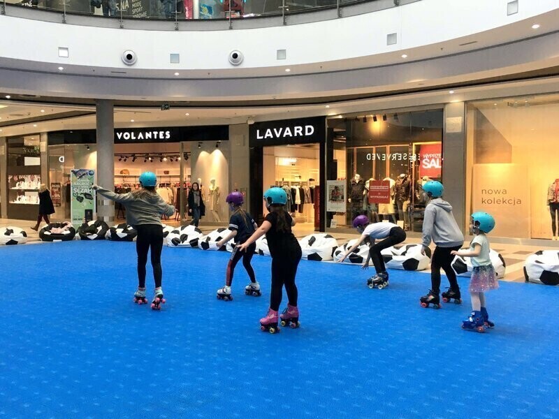 Galeria Focus Mall udostępnia profesjonalną wrotkarnię