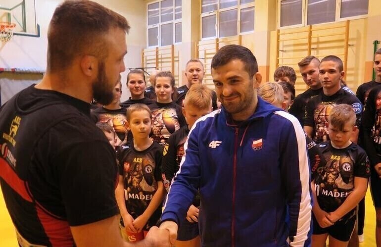 AKS przywitał mistrza Europy