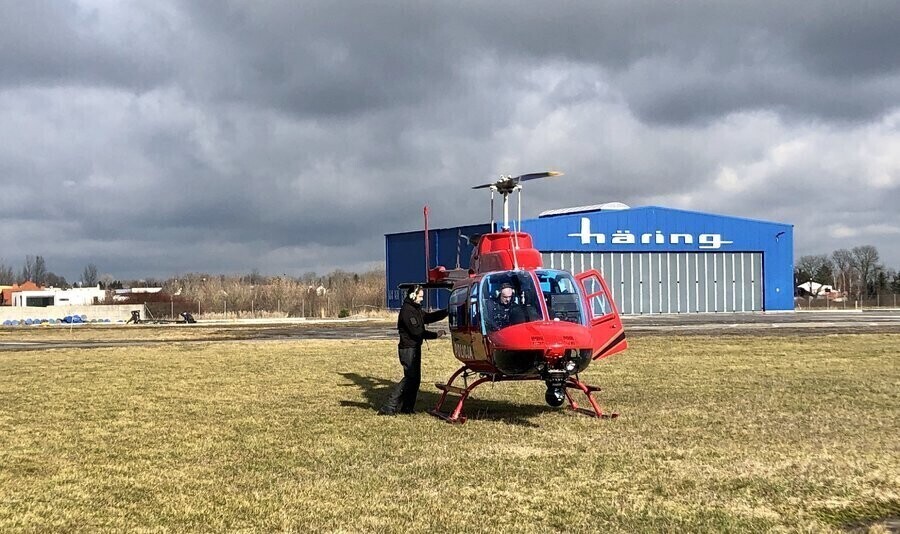 Kontrolują ciężarówki z powietrza