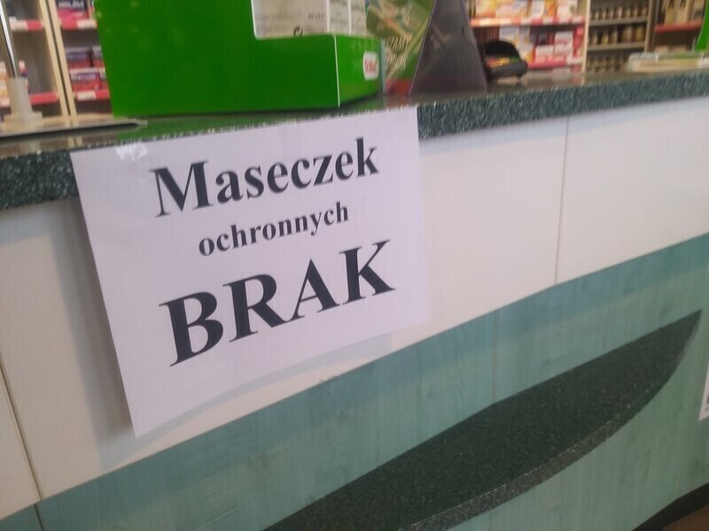 W Piotrkowie brakuje masek ochronnych