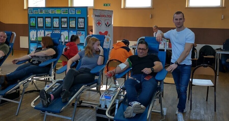 Oddali ponad 20 litrów krwi dla poszkodowanej w wypadku