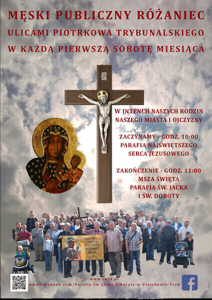 Męski Różaniec ponownie w Piotrkowie