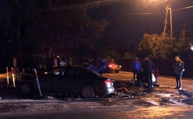 Zderzenie osobówek na obrzeżach Piotrkowa