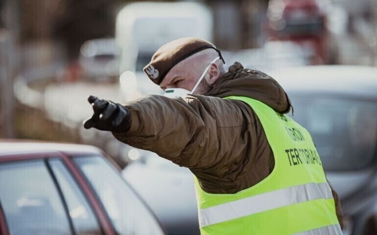 Łódzcy Terytorialsi na pierwszej linii walki z koronawirusem
