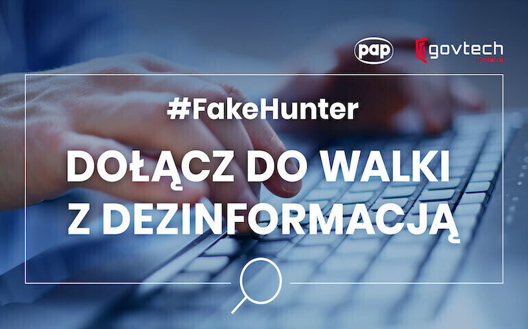 Projekt FakeHunter wezwanie do walki z dezinformacją o SARS-CoV-2