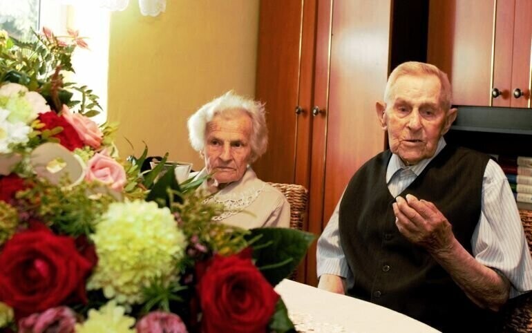 Długowieczna para z gminy Rozprza