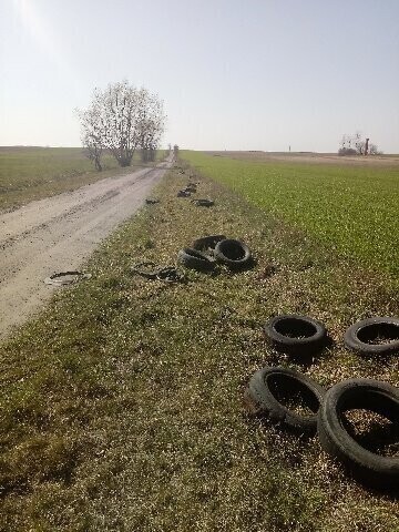 Gmina Wolbórz szuka właściciela opon