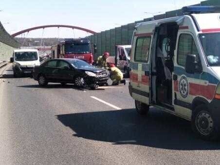 Łódzki Terytorials pospieszył z pomocą poszkodowanej w wypadku