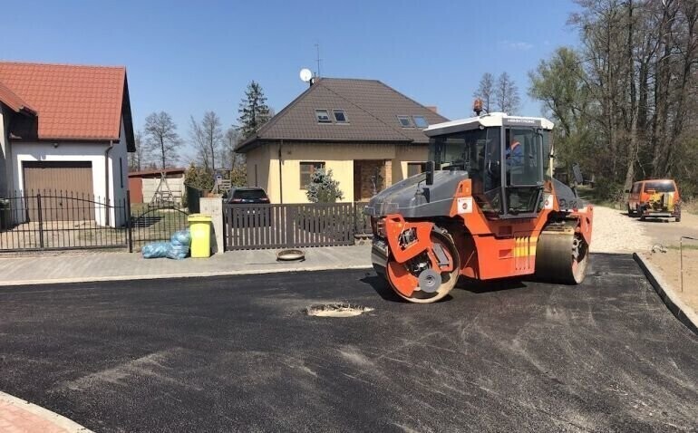 Sobieskiego w Wolborzu już z asfaltem