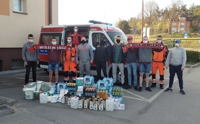 Ratownicy z Sulejowa dziękują za wsparcie