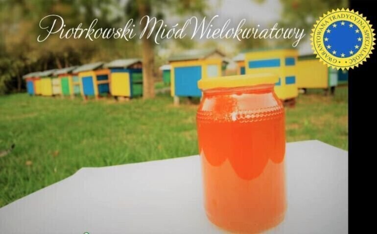 Miód wielokwiatowy produktem regionalnym ziemi piotrkowskiej