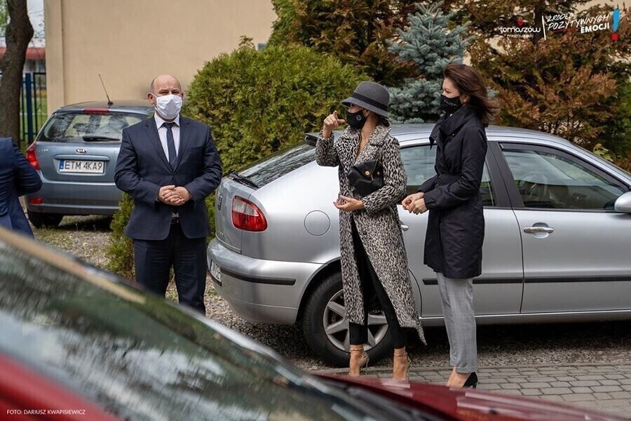 Sprzęt dla szpitala od... Justyny Steczkowskiej