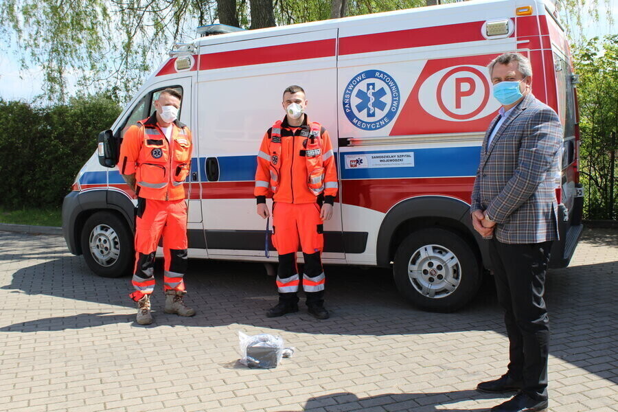 Ozonator dla ratowników medycznych z Grabicy