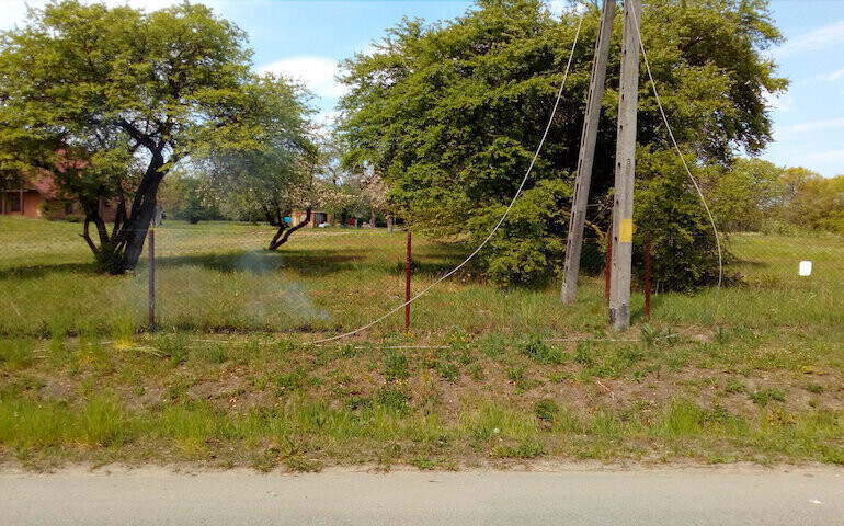 Zerwana linia energetyczna na Belzackiej