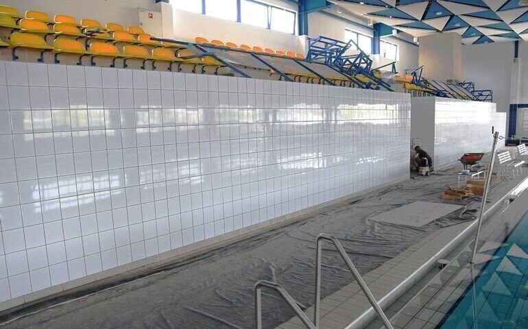 Remont basenu przy Belzackiej dobiega końca