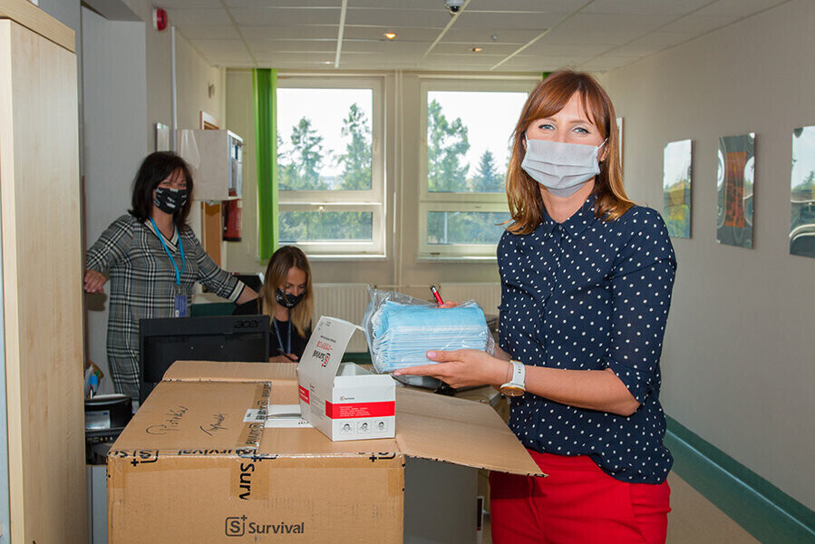 Maseczki dla medyków