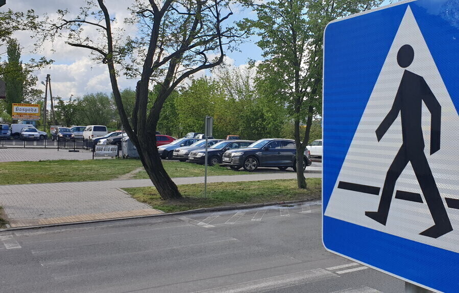 ZDiUM maluje przejścia dla pieszych