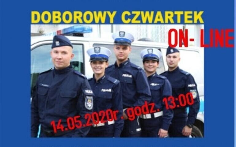 Chcesz zostać policjantem Weź udział w Doborowym czwartku