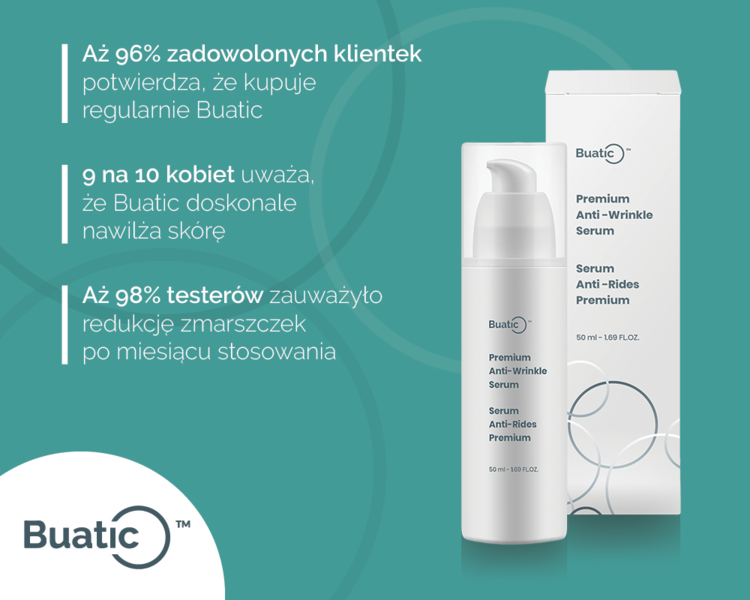Serum przeciwzmarszczkowe BUATIC jak wybrać skuteczne