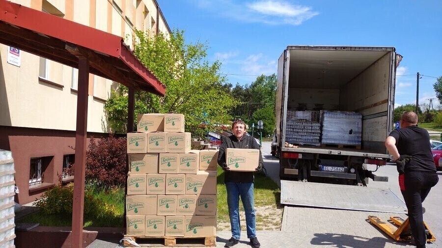 Pomoc Żywnościowa dotarła do Sulejowa