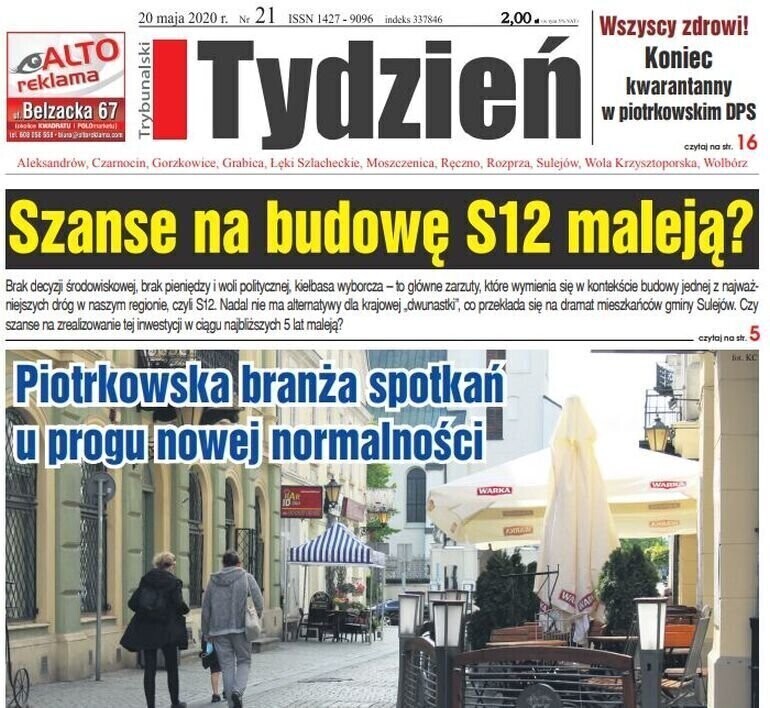 Szanse na budowę S12 maleją Sprawdź co jeszcze w najnowszym Tygodniu Trybunalskim