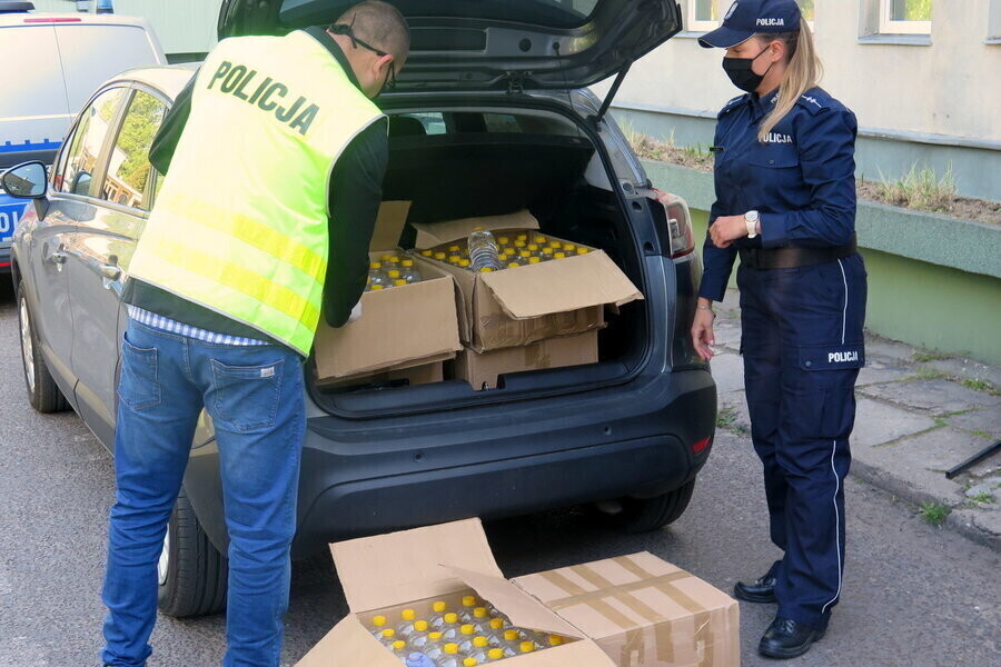 Zamiast do zniszczenia spirytus trafił do szpitala