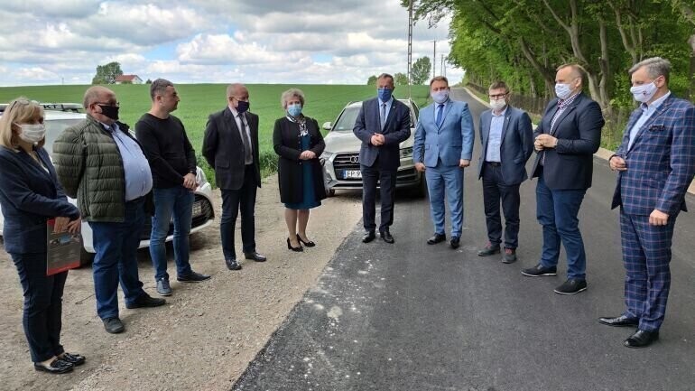 Gmina Wolbórz Droga Lubiatów - Będków gotowa