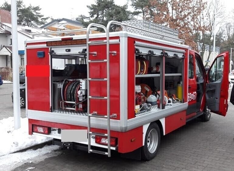 Gmina Czarnocin Dofinansowanie z WFOŚiGW dla OSP w Tychowie