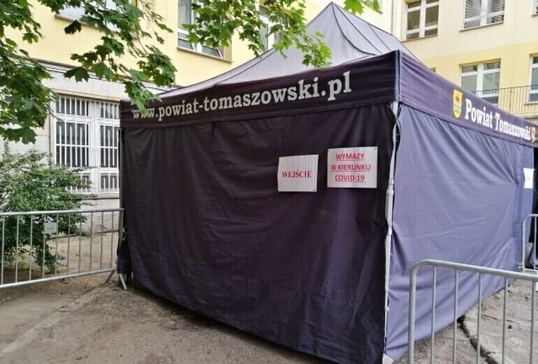 Od wtorku pacjenci mogą się zgłaszać do nowego punktu pobrań wymazów