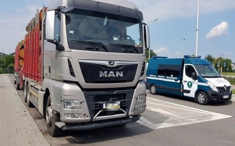 ITD zatrzymała kolejne przeładowane ciężarówki