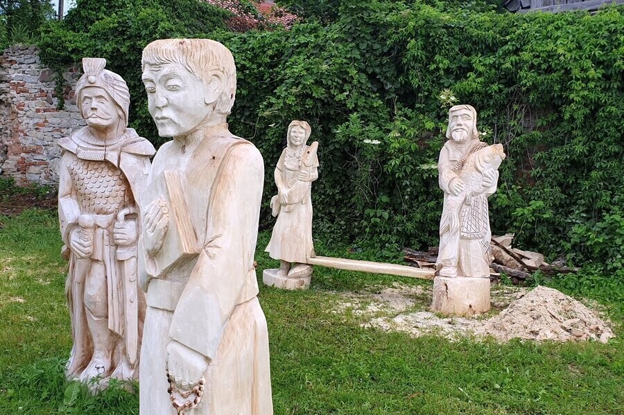 Rzeźbiarze zaprezentowali swoje prace