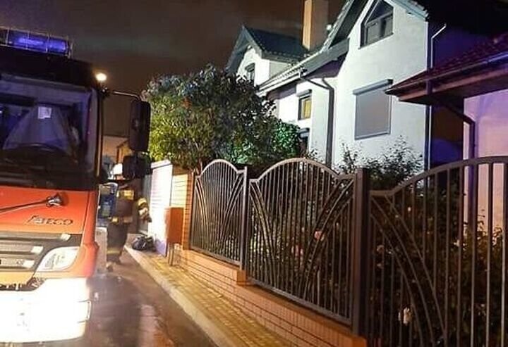 Pożar budynku mieszkalnego w Piotrkowie