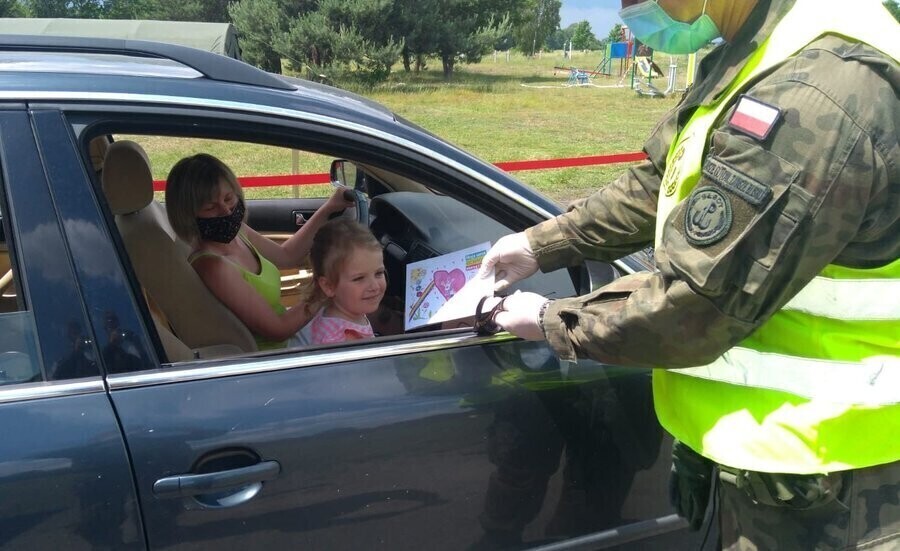 Łódzcy Terytorialsi wymazują przedszkolaki