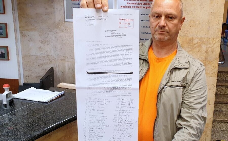 Pismo od protestujących kupców trafiło do magistratu