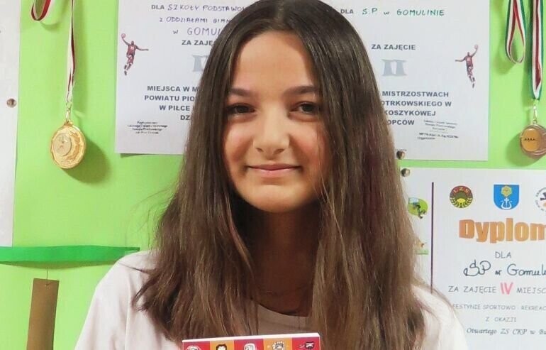 Uczennica z Gomulina finalistką ogólnopolskiego konkursu