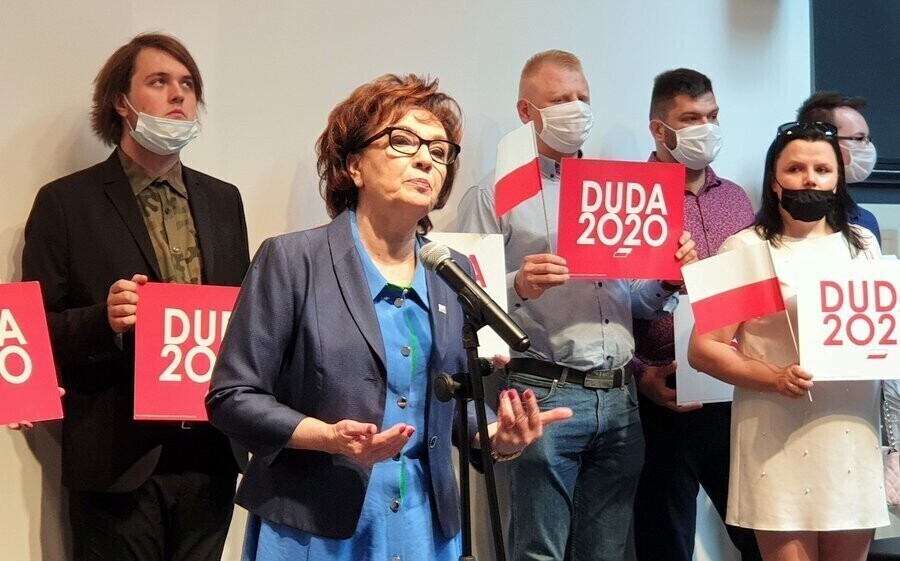 Marszałek Sejmu zachęcała do głosowania