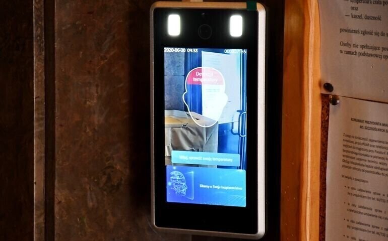 Kamery termowizyjne w budynkach Urzędu Miasta