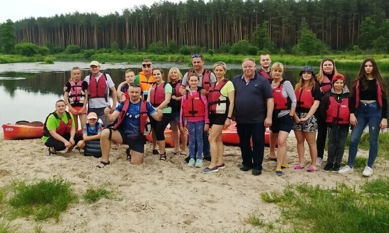 Gmina Wola Krzysztoporska Popłynęli Pilicą