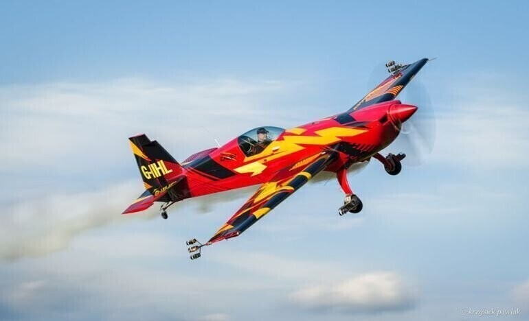 To była gratka dla fanów lotnictwa i podniebnej fotografii