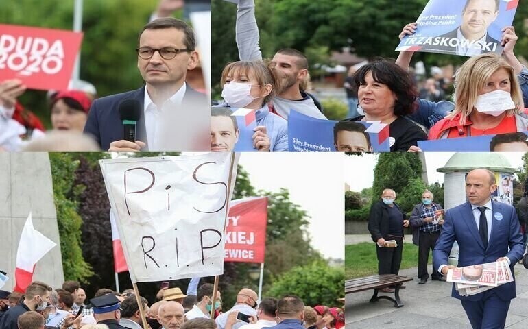 Morawiecki i Budka z wizytą w Piotrkowie