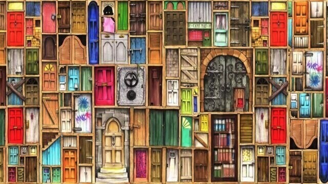 Pomóż stworzyć wystawę z... drzwi i bram