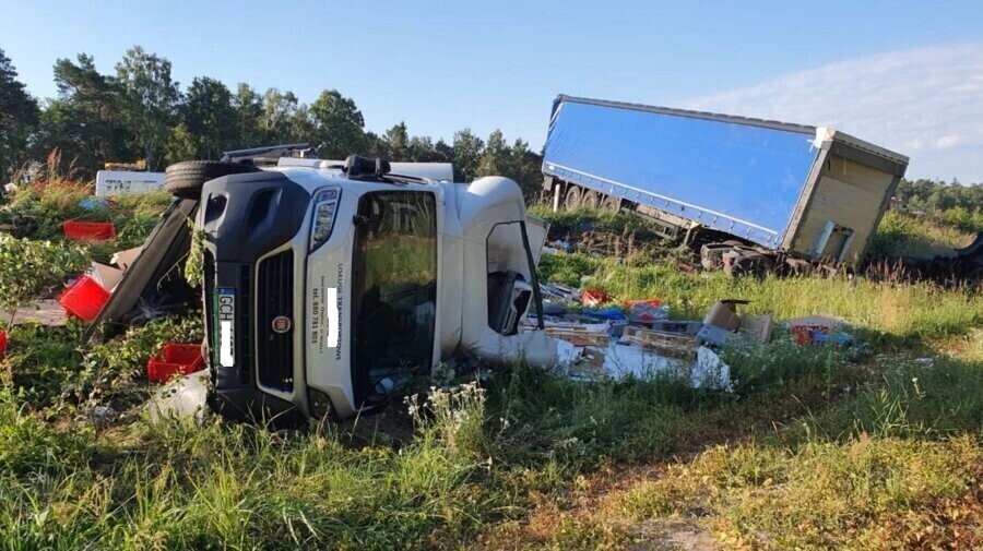 Groźny wypadek na DK nr 1