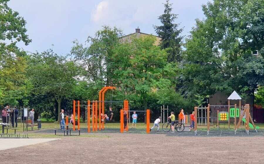 Szczekanica Central Park już gotowy