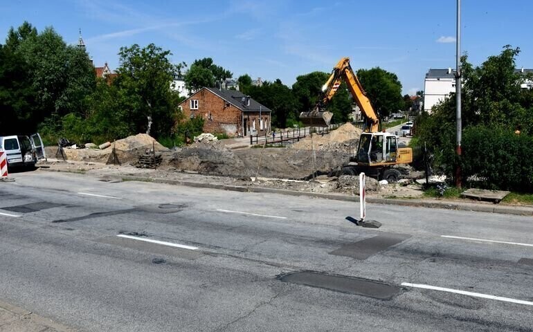 Prace na Pereca w końcowej fazie