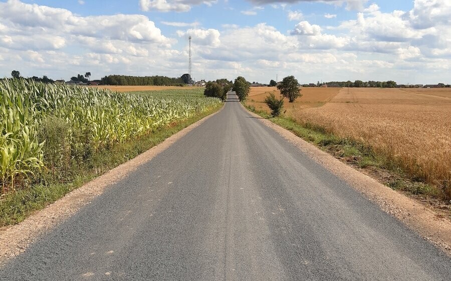 Nowa droga dzięki współpracy gmin Grabica i Moszczenica