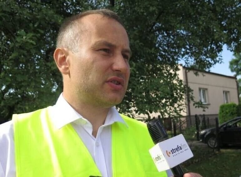 Starosta komentuje sprawę wypadku w którym ranny został motocyklista