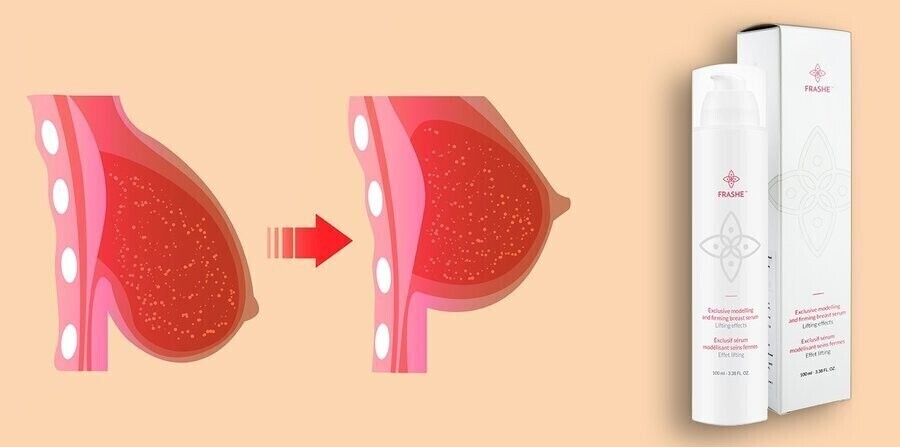 Krem ujędrniający do biustu FRASHE naturalny