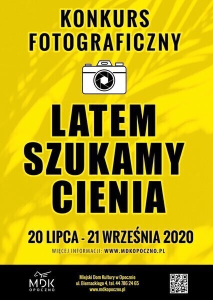 Zdjęcie cienia też może być ciekawe