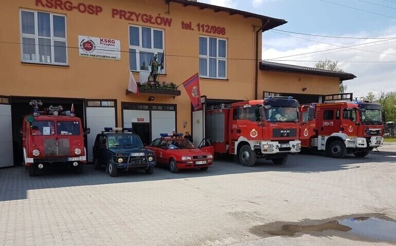 Ktoś próbuje okraść strażaków